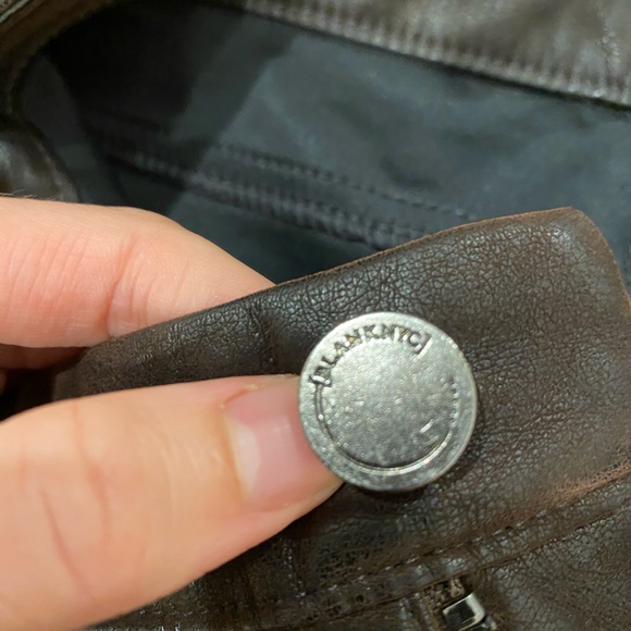 BlankNYC brown faux leather low rise pants size 27 - Picture 6 of 11